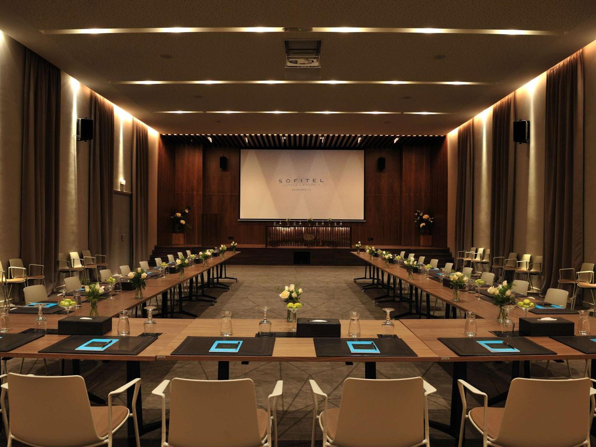 โซฟิเทล มาร์ราเคช เลานจ์ แอนด์ สปา โฮเต็ล Hotel มาร์ราเกช ภายนอก รูปภาพ The meeting room